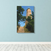 ヘンリー岬の古いガーディアン キャンバスプリント (インサイチュ (ウッドフロア))