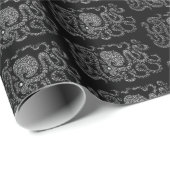 ヘンリー幸せなタコのギフト用包装紙(黒) ラッピングペーパー (ロールコーナー)