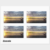 ヘンリー感動的フォード引用文「救済策を見つける」 長方形シール (シート)