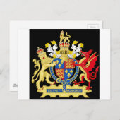 ヘンリー王の腕の第8コート ポストカード (正面/裏面)