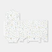 ヘンリー紙吹雪水色ドット塗りボックス フェイバーボックス (折り畳みなし)