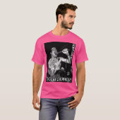 ヘンリー転が黒旗パンク Tシャツ (正面フル)