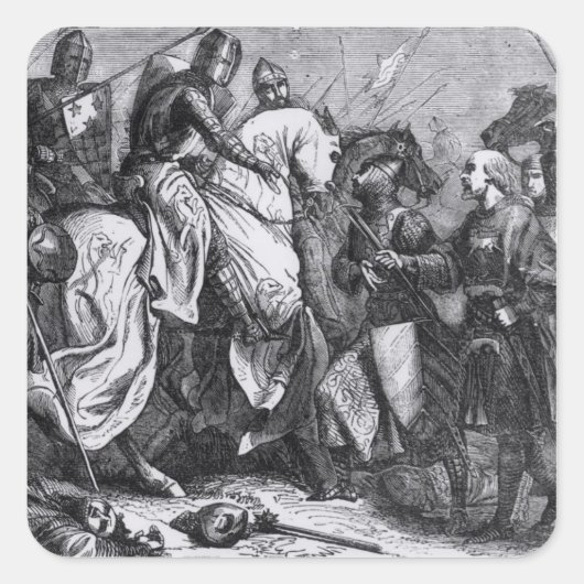 ヘンリー3世、1264年5月14日のレリーズの戦いで スクエアシール (正面)