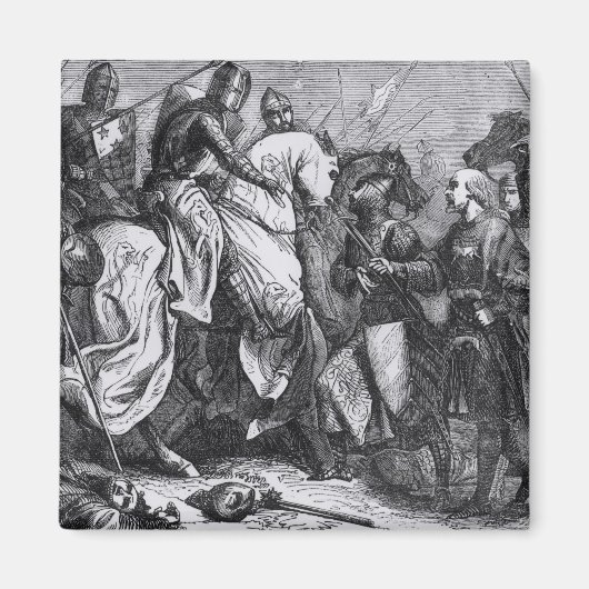 ヘンリー3世、1264年5月14日のレリーズの戦いで マグネット (正面)