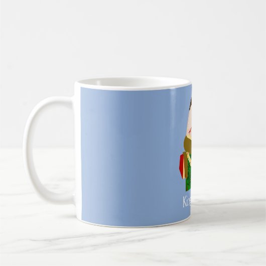 ヘンリー5世のイングランド王 コーヒーマグカップ (左)