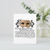 ヘンリー5世の名言 ポストカード (スタンド正面)