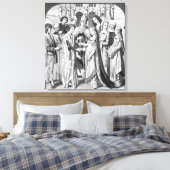 ヘンリー6世と安城のマーガレットの結婚 キャンバスプリント (インサイチュ (寝室))