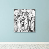 ヘンリー6世と安城のマーガレットの結婚 キャンバスプリント (インサイチュ (ウッドフロア))