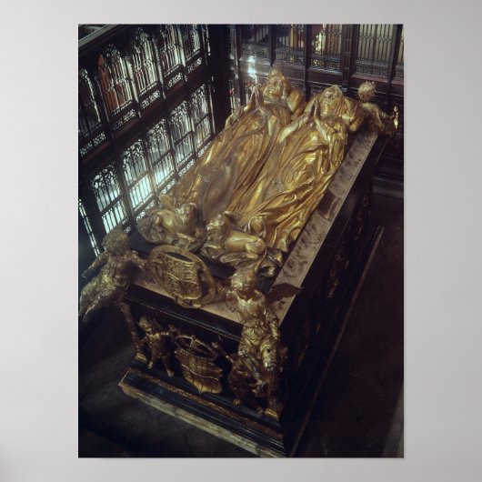 ヘンリー7世の墓及びその妻 ポスター (正面)