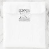 ヘンリー8世とアラゴンのキャサリンの結婚 スクエアシール (バッグ)