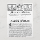 ヘンリー8世とアラゴンのキャサリンの結婚 ポストカード (正面)