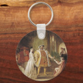 ヘンリー8世とアン・ボレーアン キーホルダー (正面)