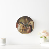 ヘンリー8世とアン・ボレーアン ラウンド壁時計 (ホーム)