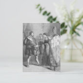 ヘンリー8世とキャサリン・パーの結婚 ポストカード (スタンド正面)