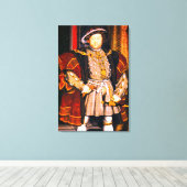 ヘンリー8世の家庭歴王イングランド6人の妻 キャンバスプリント (インサイチュ (ウッドフロア))