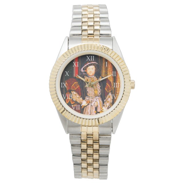 ヘンリー8世の家庭歴王イングランド6人の妻 腕時計 (正面)