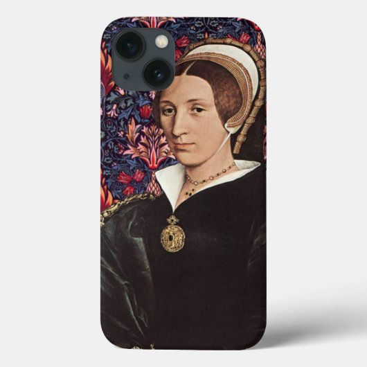 ヘンリー8世の5人目の妻 キャサリン・ハワードの肖像 ポストカード Case-Mate iPhoneケース (裏面)