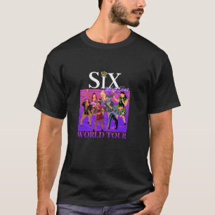 ヘンリー8世の6人の妻たち6人のミュージカル贈り物L Tシャツ