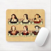 ヘンリー8世のSIx妻クラシック達 マウスパッド (マウス)