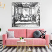 ヘンリー8世は私室にいた キャンバスプリント (インサイチュ (リビング))