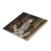 ヘンリー8世ポートレート（ハンス・ホルベイン後身） タイル (側面)