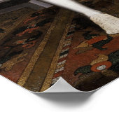 ヘンリー8世ポートレート(ハンス・ホルベイン後身) ポスター (角)