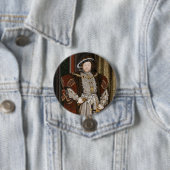 ヘンリー8世ポートレート（ハンス・ホルベイン後身） 缶バッジ (インサイチュ)