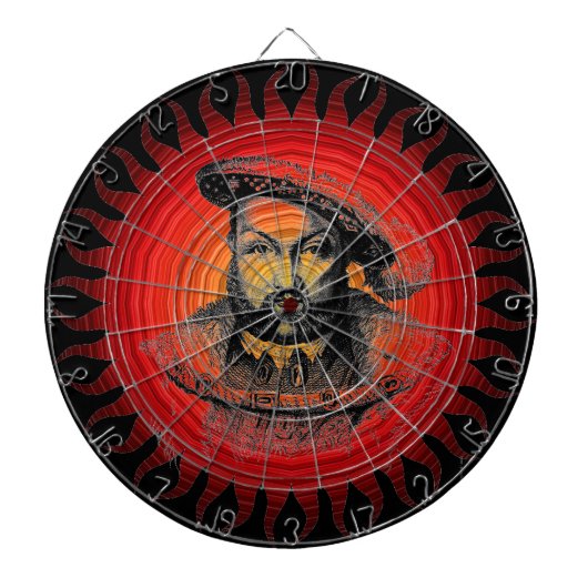 ヘンリー8世 ダーツボード (正面)