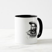 ヘンリー8世 マグカップ (正面右)