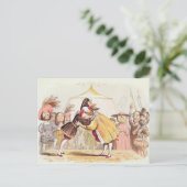 ヘンリー8世(1491年~1547年)とフランスのフランシス1世(14年) ポストカード (スタンド正面)