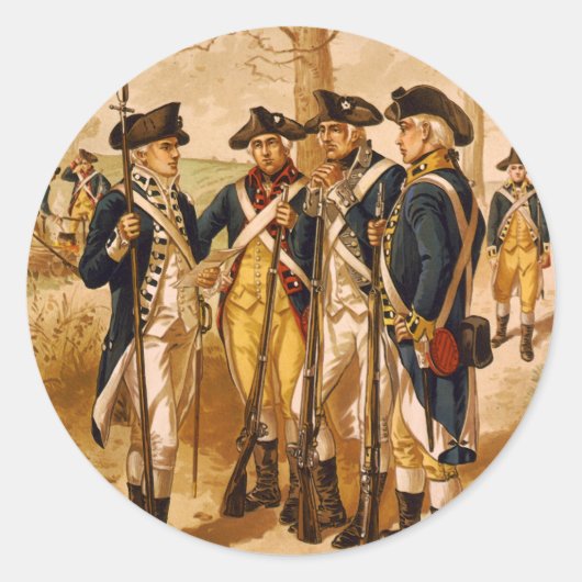 ヘンリー・アレクサンダー・オグデン率いる大陸兵士 ラウンドシール (正面)