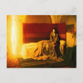 ヘンリー・オサワ・タナーによる受胎告知 ポストカード (正面)
