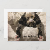 ヘンリー・キャット・イー・マーン・勇気付けられるまたは悔やみや弔慰 ポストカード (正面/裏面)