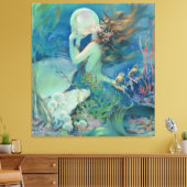 ヘンリー・クリーブの人魚 キャンバスプリント (インサイチュ (リビング))