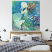 ヘンリー・クリーブの人魚 キャンバスプリント (インサイチュ (寝室))