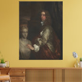 ヘンリー・ケイペル卿 (1638–1696) キャンバスプリント (インサイチュ (リビング))