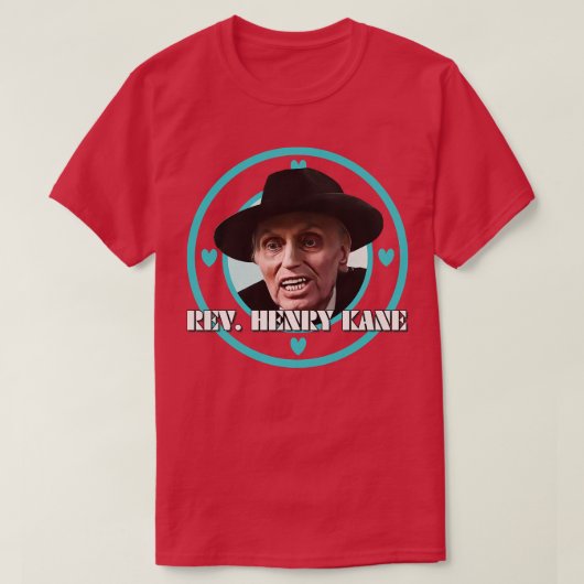 ヘンリー・ケイン・ラブボート牧師 Tシャツ (デザイン正面)