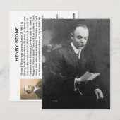 ヘンリー・ストーン ポストカード (正面/裏面)