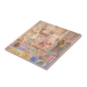 ヘンリー・ダナンの黙示録の図 タイル (側面)