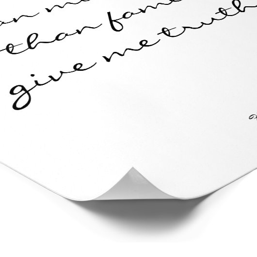 ヘンリー・デイヴィッド感動的・ソロー引用文・アート ポスター (角)