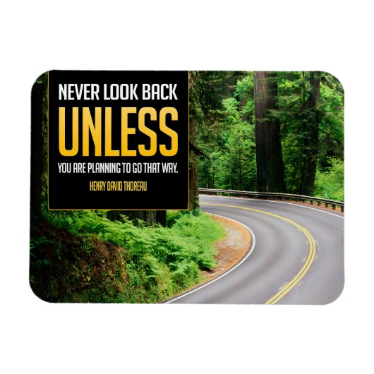 ヘンリー・デイヴィッド感動的・ソロー引用文・バック・フレキシ マグネット (横)