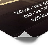 ヘンリー・デイヴィッド感動的・ソロー引用文「Beat」 ポスター (角)