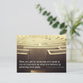 ヘンリー・デイヴィッド感動的・ソロー引用文「Beat」 ポストカード (スタンド正面)