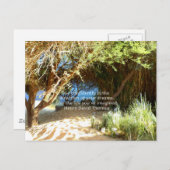 ヘンリー・デイヴィッド・ソローやる気を起こさせる・ドリームの引用 ポストカード (正面/裏面)