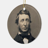 ヘンリー・デイヴィッド・ソローポートレートマックスハムダゲレオタイプ セラミックオーナメント (左)