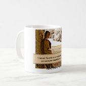 ヘンリー・デイヴィッド・ソロー引用文 コーヒーマグカップ (正面左)