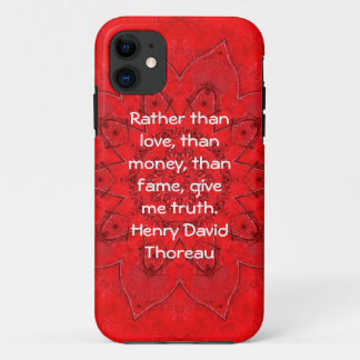 ヘンリー・デイヴィッド・ソロー英知の引用ことわざ iPhone 11 ケース