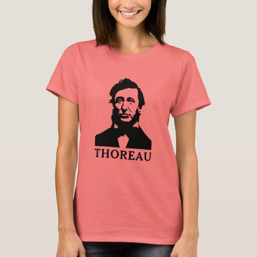 ヘンリー・デイヴィッド・ソロー Tシャツ (正面)