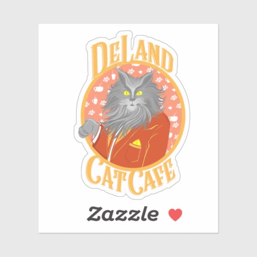 ヘンリー・デキャットの黄色のステッカー シール (シート)