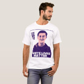 ヘンリー・ノワク 白人の命も大切 Tシャツ (正面フル)